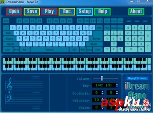 iDreamPiano,模拟钢琴软件