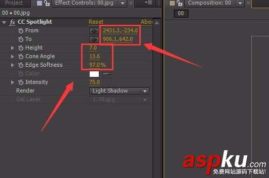 AE,spotlight