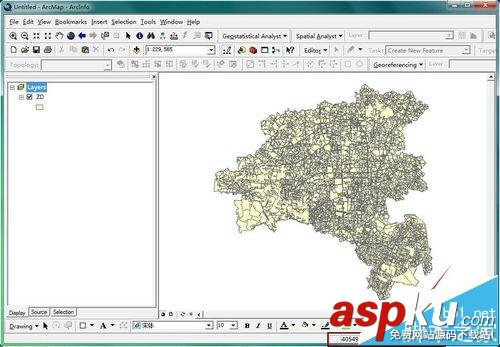 ArcMap地图的显示方式由米改成经纬度的详细教程