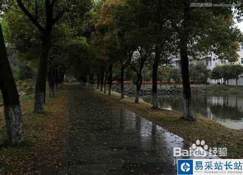 Photoshop使用HDR色调处理一张偏暗的风景照片