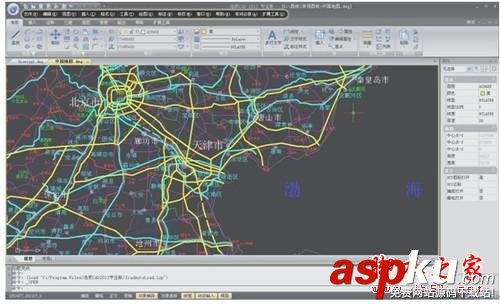 浩辰CAD,界面切换