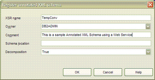 登记标注 xml 模式