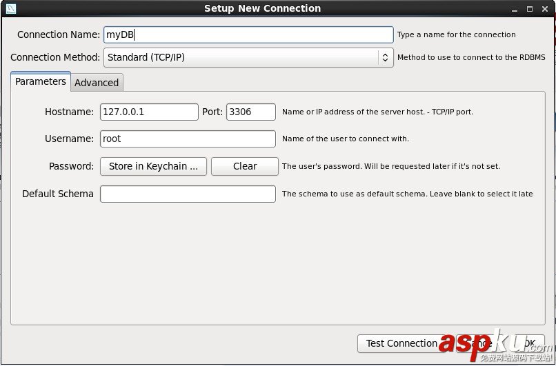 centOS,mysql,workbench