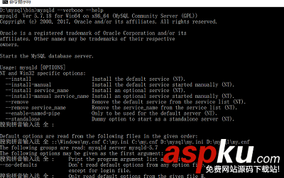 mysql5.7.18字符集配置,mysql,配置字符集,mysql5.7.18,字符集