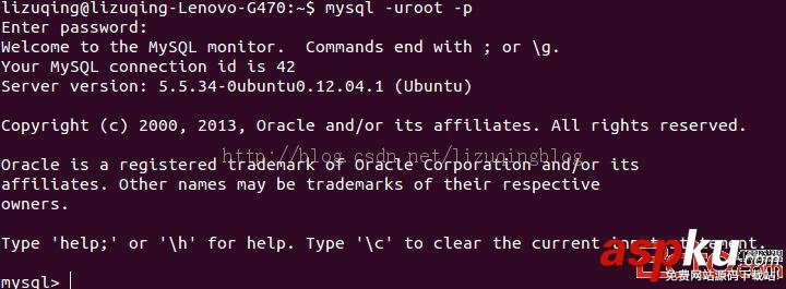 linux,mysql