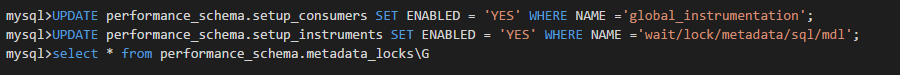 Mysql,USE,DB堵塞