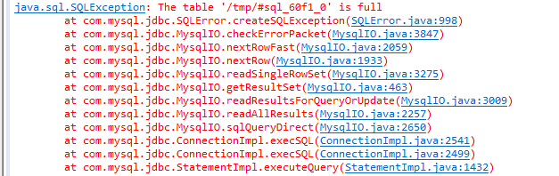 关于JDBC与MySQL临时表空间的深入解析 JDBC,MySQL,临时表空间