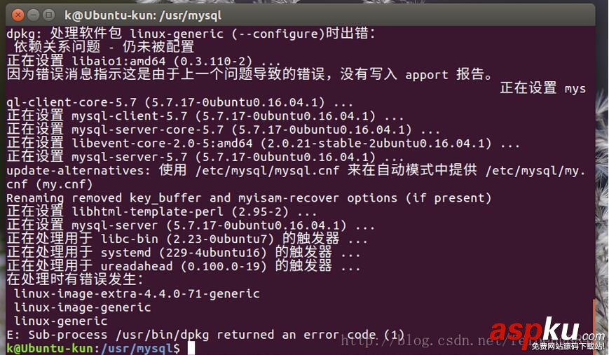 Ubuntu,mysql,workbench