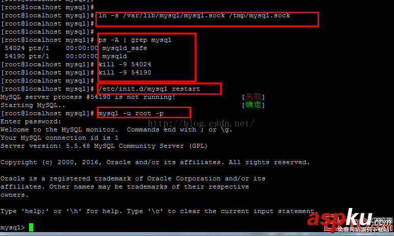 Linux,Mysql