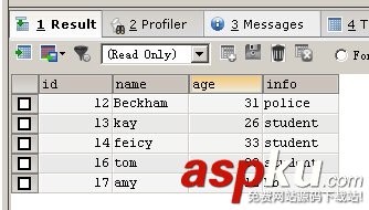 与MSSQL对比学习MYSQL的心得（八）--插入 更新 删除
