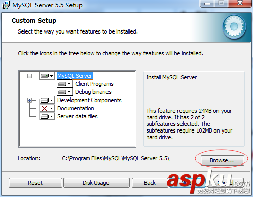 mysql5.5,安装