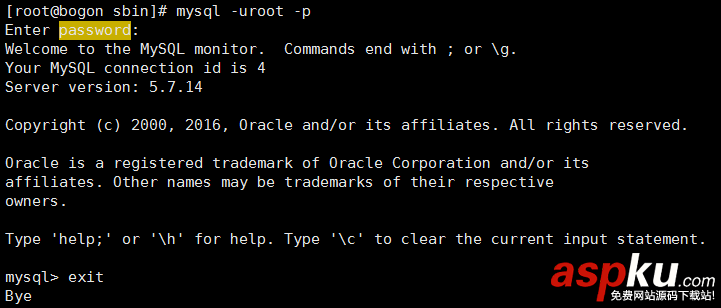 CentOS,6.5,mysql5.7,mysql5.7.14