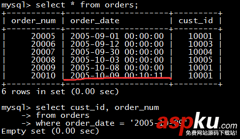 MYSQL,函数处理