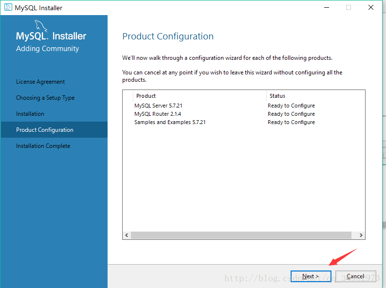 Windows10,mysql5.7.21,Installer
