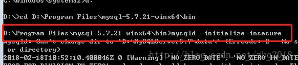 mysql 5.7.21 winx64绿色版安装配置方法图文教程 mysql5.7.21,winx64,绿色版,安装,配置