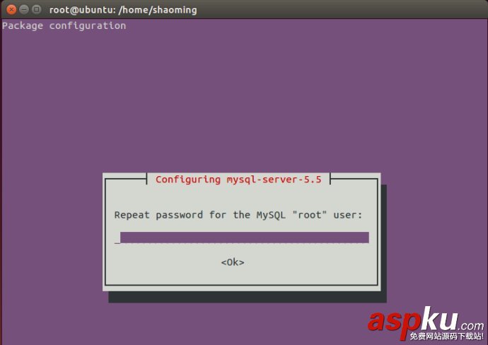 Ubuntu,MySQL