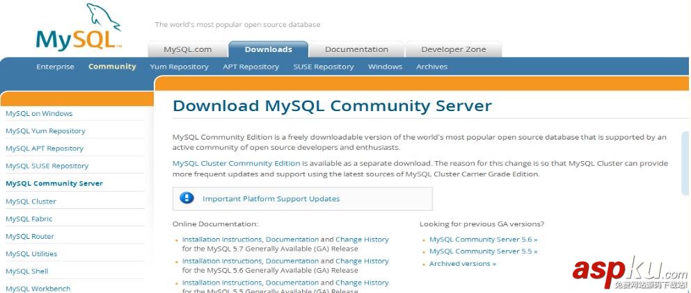 mysql5.7.15,mysql5.7