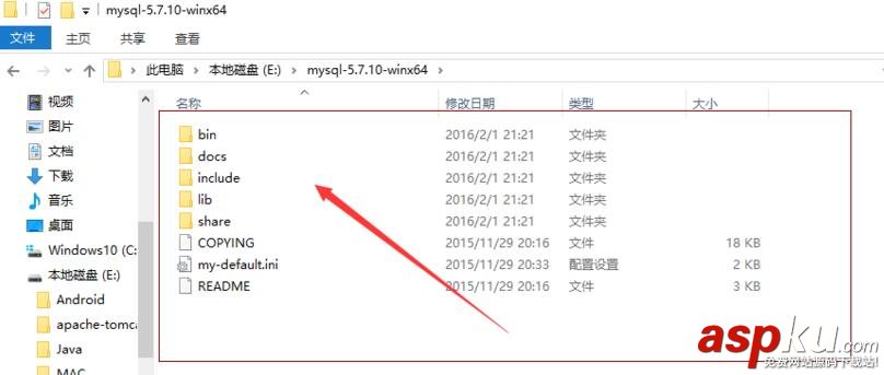 mysql5.7.10,mysql5.7,winx64