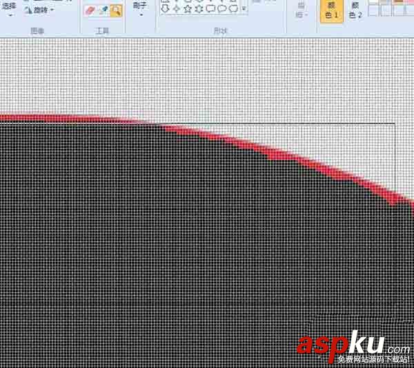 windows画图工具怎么给图形填充颜色? windows,画图工具