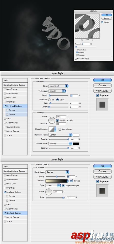 Photoshop,火焰文字,陨石文字