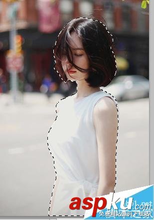 PS抠图,衣服颜色,清晰度