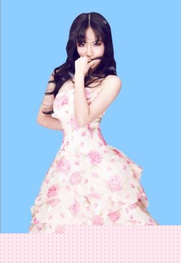 美女,钢笔