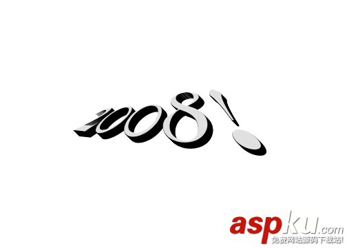 Photoshop,文字特效,立体字