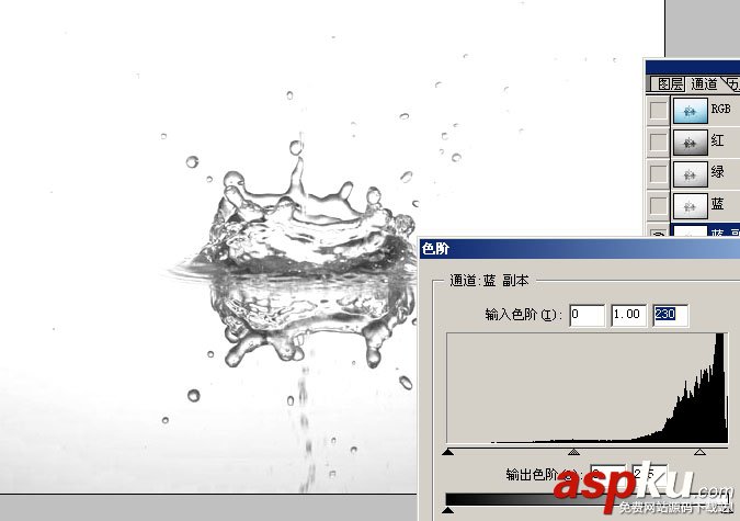 Photoshop教程,PS抠图教程,PS抠图方法,水滴