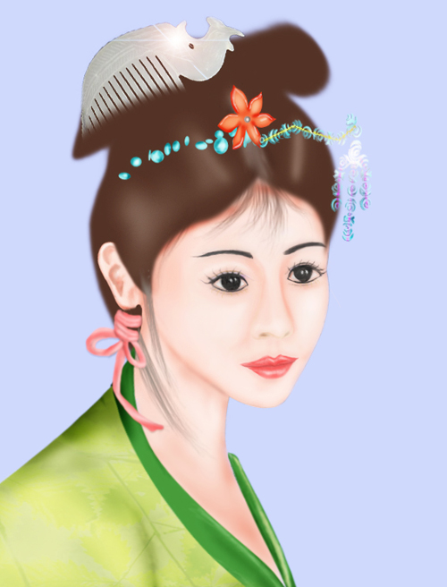 photoshop制作手工画过程