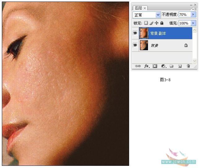 photoshop教程:mm肤色处理方法汇总