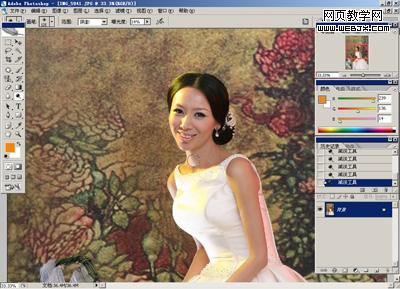 ps数码照片后期处理:独特意境画意效果_webjx.com