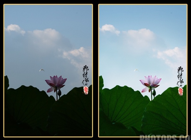 逆光照片调整,photoshop教程