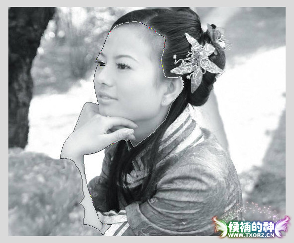 photoshop鼠绘教程:钢笔工具上色教程_webjx.com