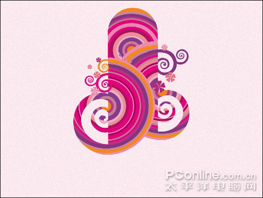 photoshop cs4绘制时尚女性主题视觉