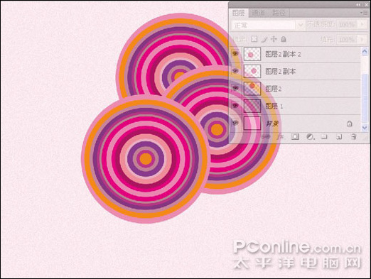 photoshop cs4绘制时尚女性主题视觉