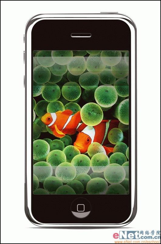 望眼欲穿photoshop设计超绚丽iphone(4)