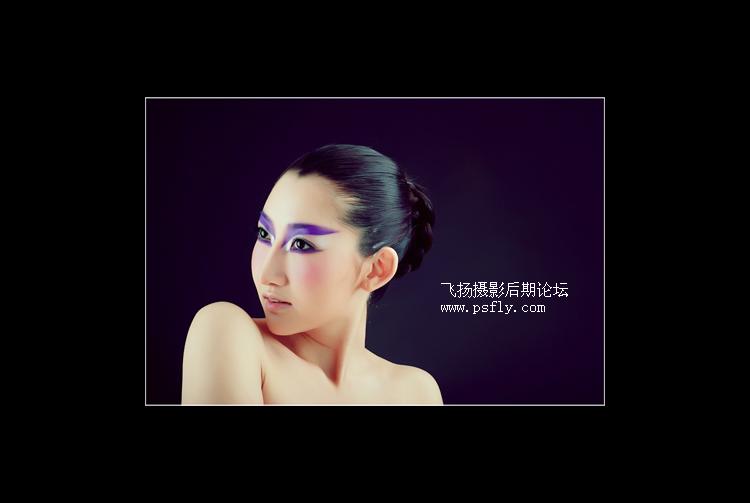 photoshop教程:漂亮模特美女磨皮教程