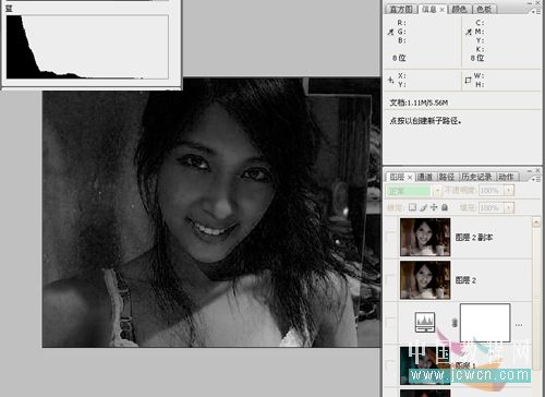 photoshop修复偏红照片教程