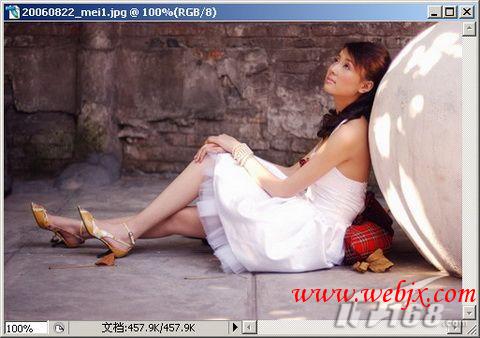 photoshop制作大光圈朦胧背景效果