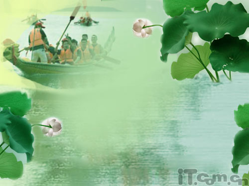 用photoshop制作端午节贺卡
