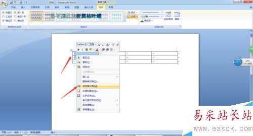 如何用word2007制作图形表格