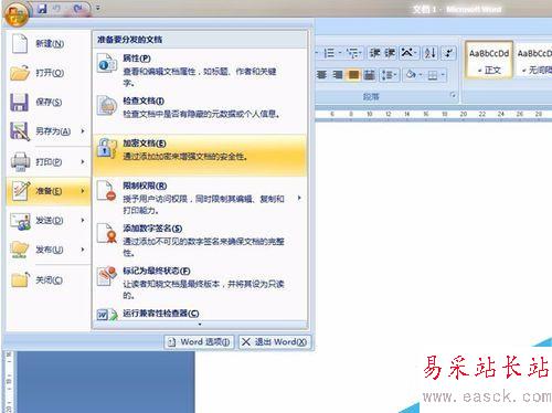 word怎么对文档进行加密，怎么取消密码