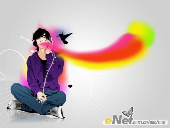 photoshop打造时尚音乐宣传画面