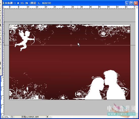 photoshop绘制一幅浪漫情人节画面