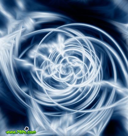 photoshop入门实例:滤镜制作旋风特效_webjx.com