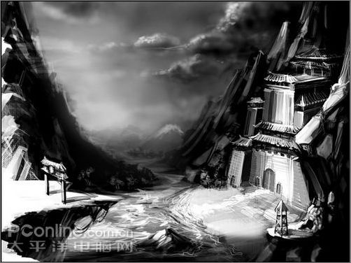 photoshop cs3+友基绘影2数位板绘图实例