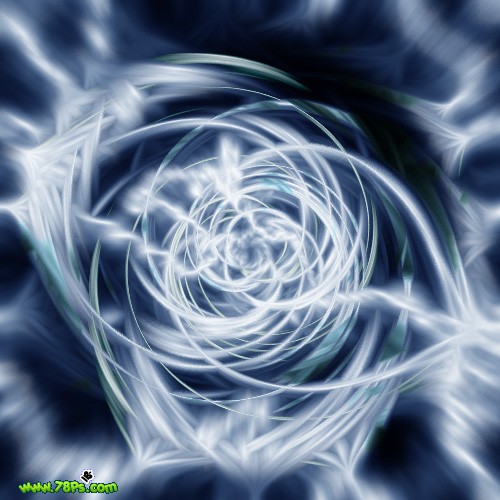 photoshop入门实例:滤镜制作旋风特效_webjx.com