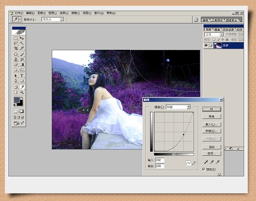 photoshop处理艺术照片风流个性蝴蝶美女_网页设计webjx.com整理