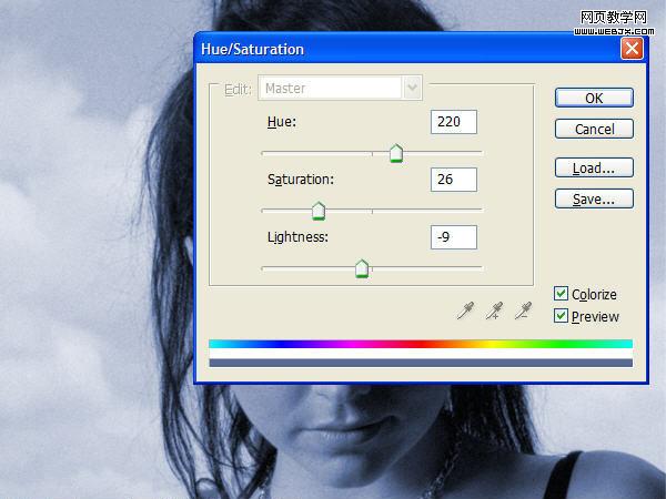 photoshop制作非常恐怖的吸血鬼特效_网页设计