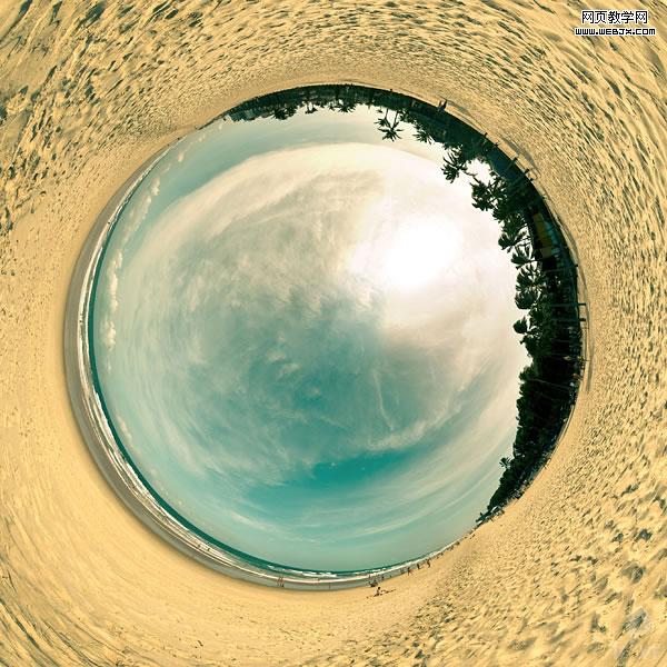 image selected for reader tutorial: making little planets